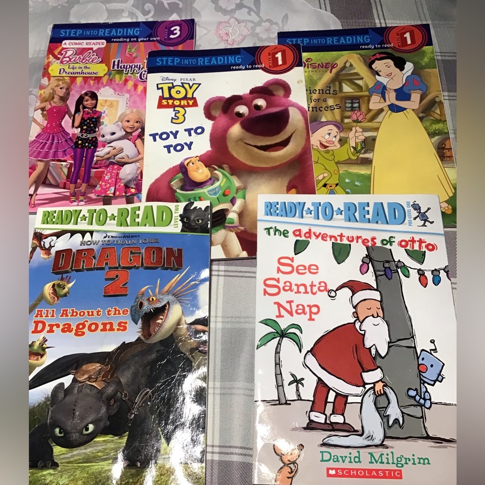 5 Ready to read books